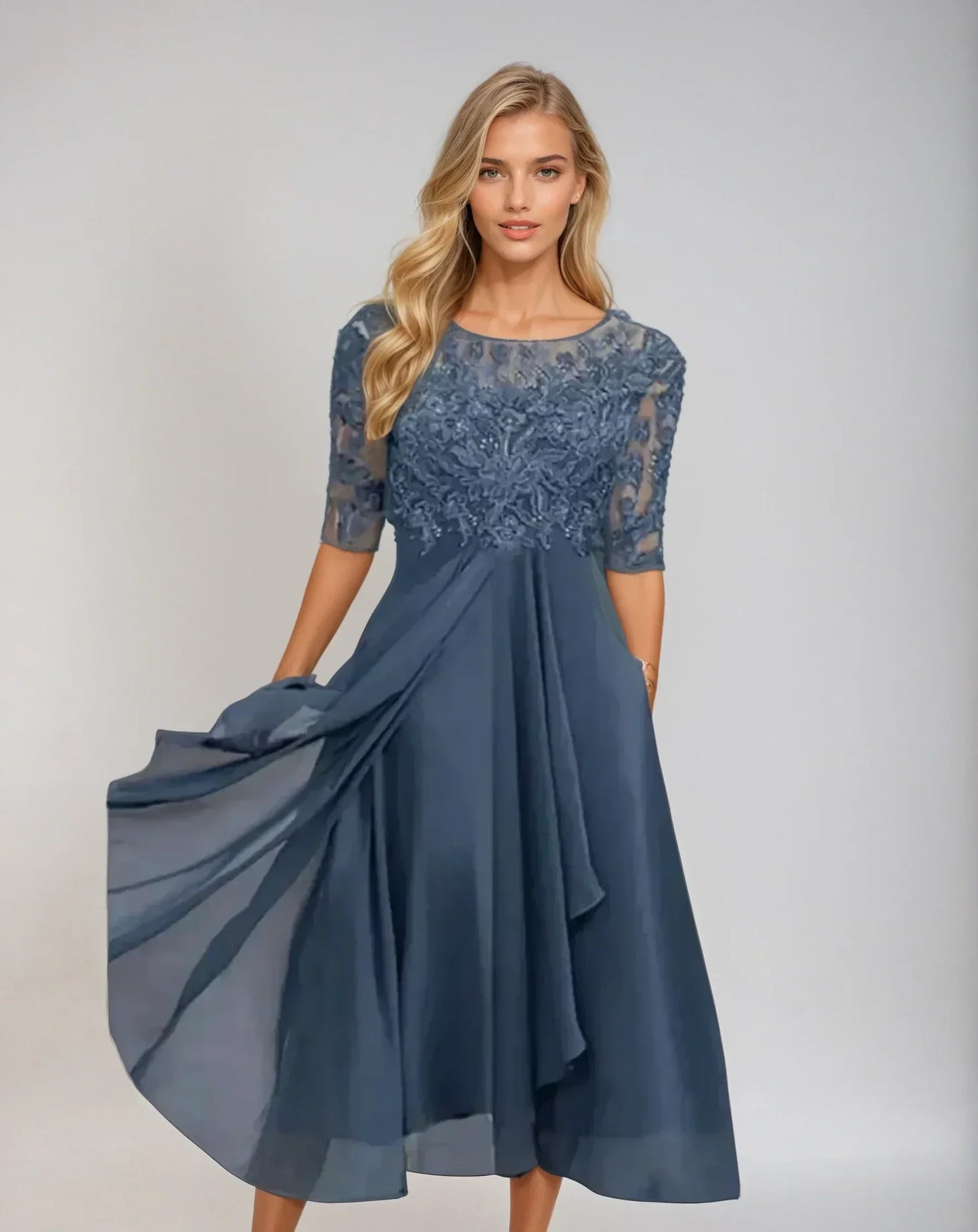 Margherita — Robe de cocktail en dentelle élégante