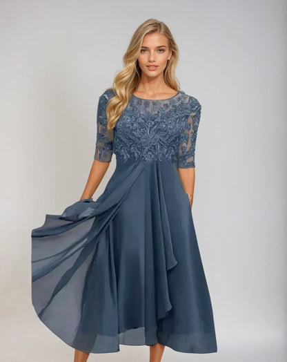 Margherita — Robe de cocktail en dentelle élégante