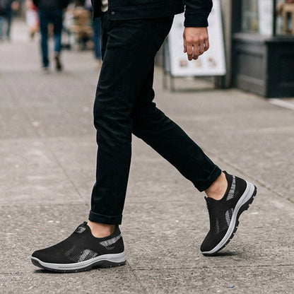 Halcombe — Chaussures Slip-On en Maille Respirante