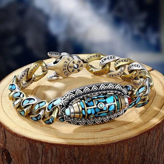 Bracelet en perles Mantra en Six Mots