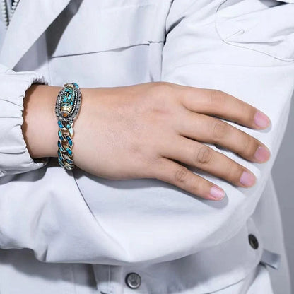Bracelet en perles Mantra en Six Mots