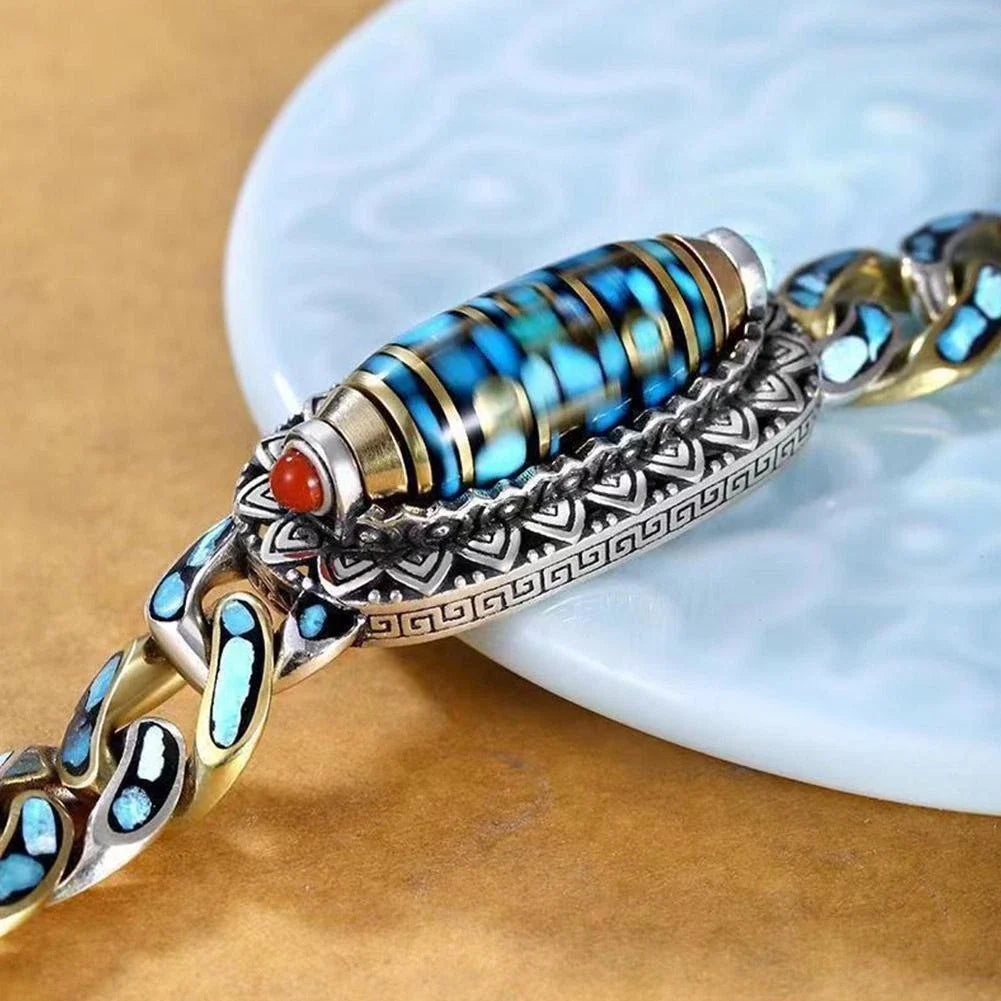 Bracelet en perles Mantra en Six Mots