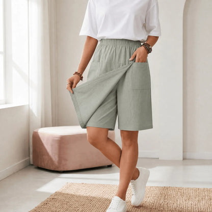Skortée — Jupe-culotte avec taille élastique