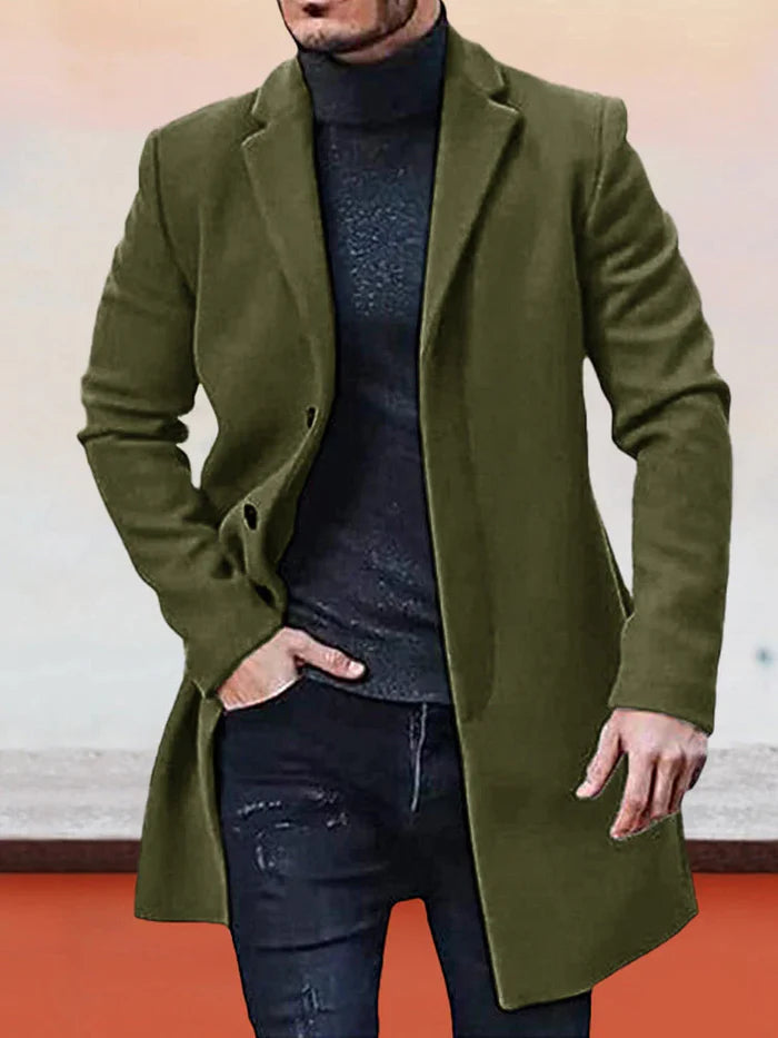 Veste à Boucle à Un Bouton
