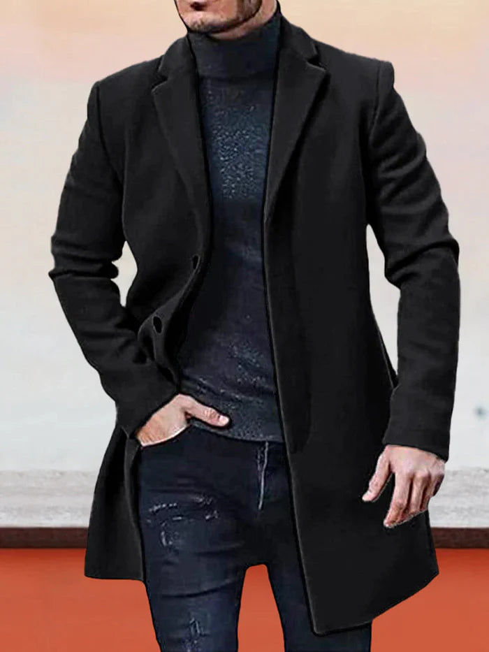Veste à Boucle à Un Bouton