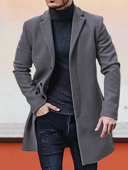 Veste à Boucle à Un Bouton