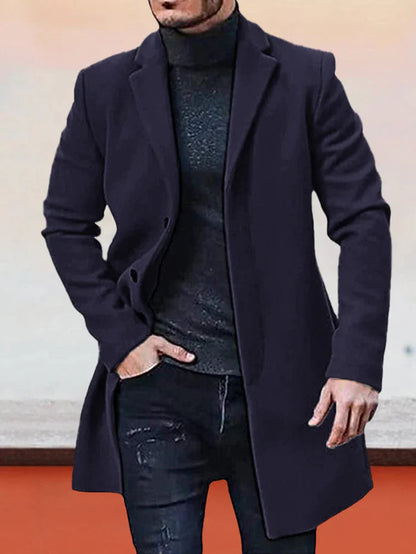 Veste à Boucle à Un Bouton