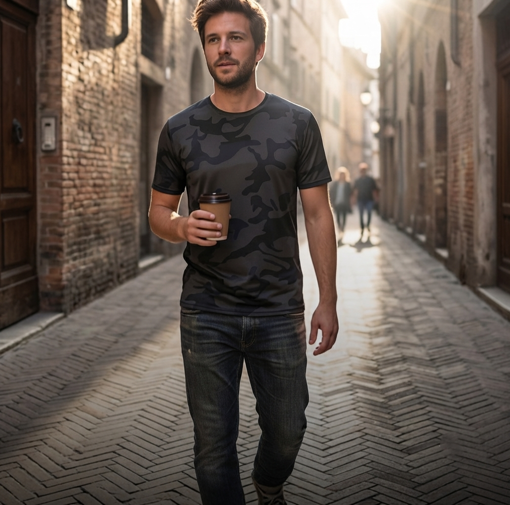 Rekonn — T-shirt Camouflage à Séchage Rapide