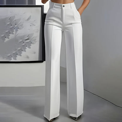 Marchelle — Pantalon de Costume Tailleur Taille Haute