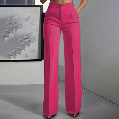 Marchelle — Pantalon de Costume Tailleur Taille Haute