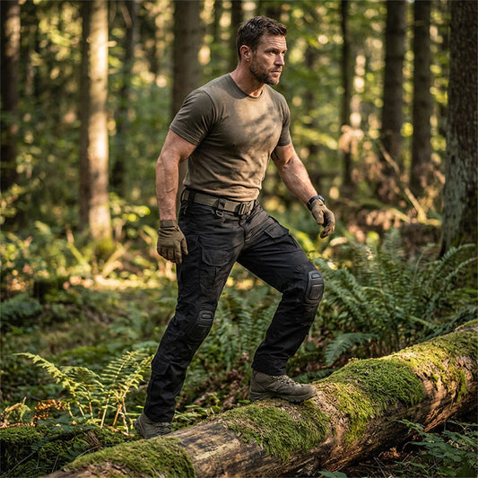 Ardyn — Pantalon cargo tactique avec genouillères intégrées