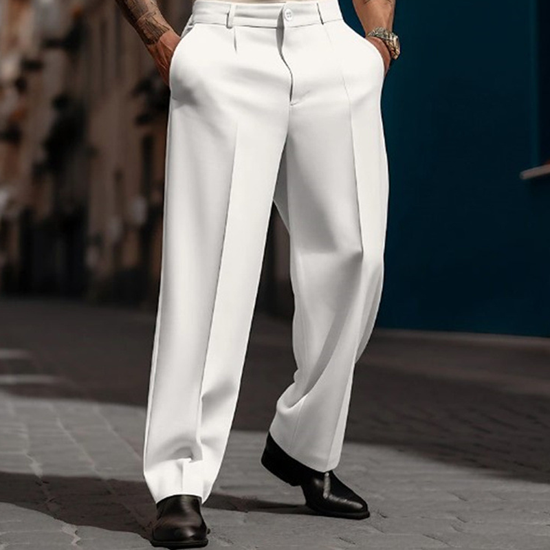 Belmore — Pantalon Large Plissé