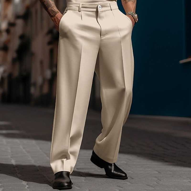 Belmore — Pantalon Large Plissé