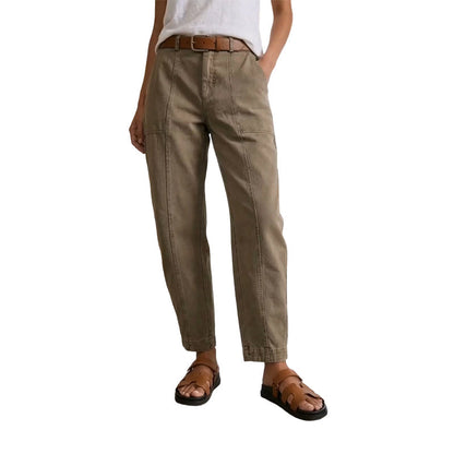 Rosalind — Pantalon utilitaire taille haute et fuselé
