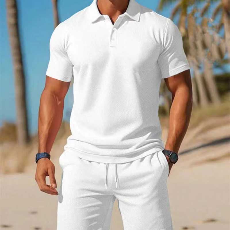 Marcheval — Ensemble Polo et Shorts pour Homme