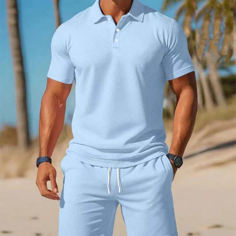 Marcheval — Ensemble Polo et Shorts pour Homme