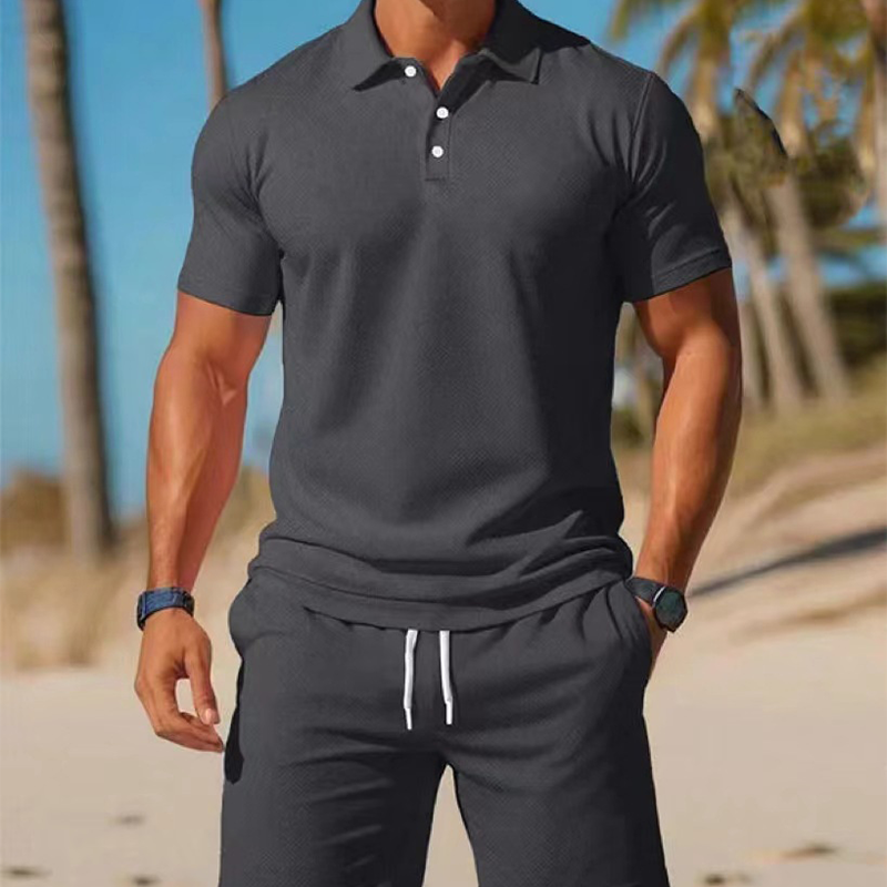 Marcheval — Ensemble Polo et Shorts pour Homme