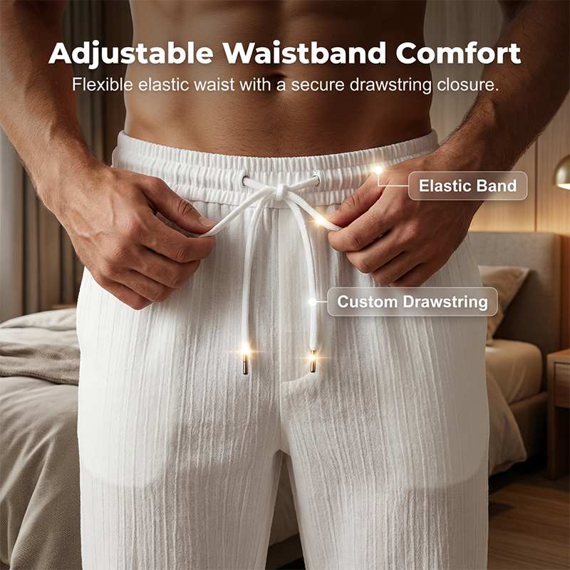 Kastelan — Ensemble Chemise à Col Texturé et Pantalon