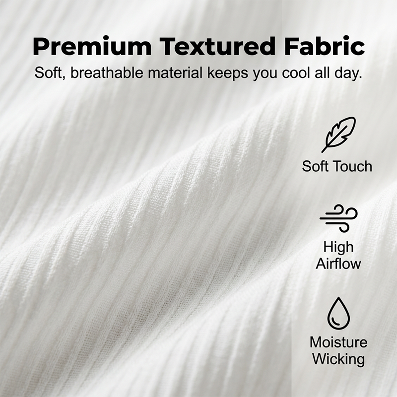 Kastelan — Ensemble Chemise à Col Texturé et Pantalon