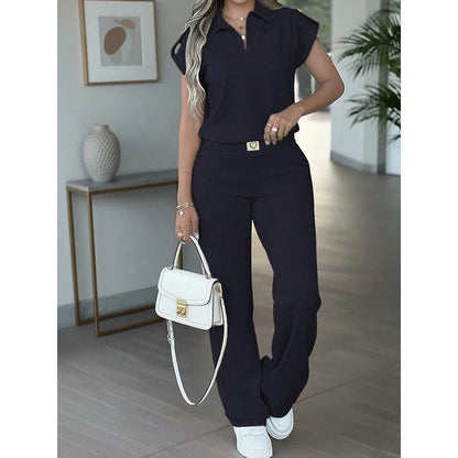 Isadoria — Ensemble Haut & Pantalon Décontracté