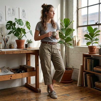 Kastelle — Capris Cargo Détendus